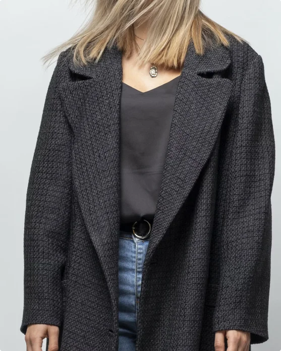 Embroidered Cotton Blazer